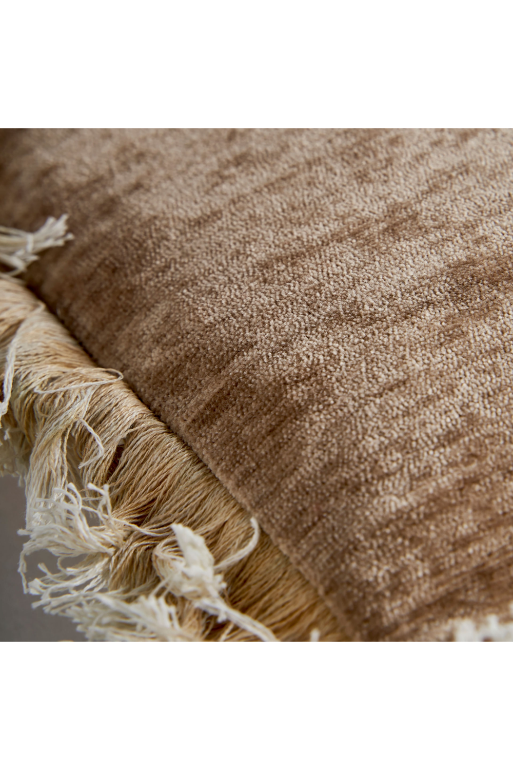 Velvet Fringed Cushion | Vical Home Airlia | Oroa.com