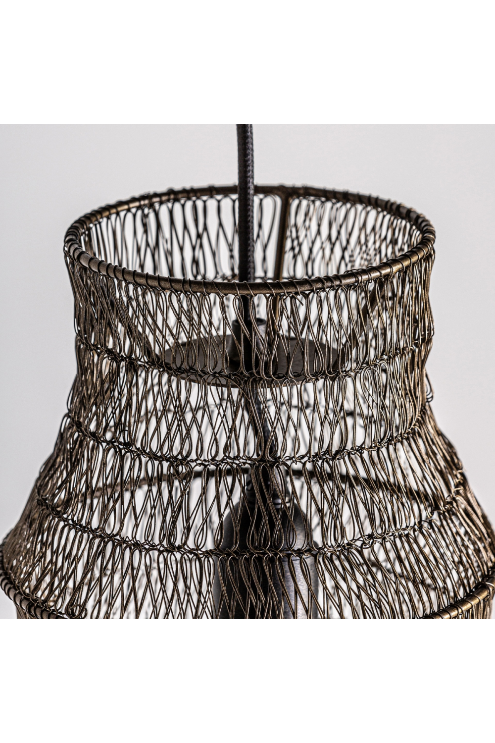 Black Iron Twine Pendant Light | Vical Home | Oroa.com