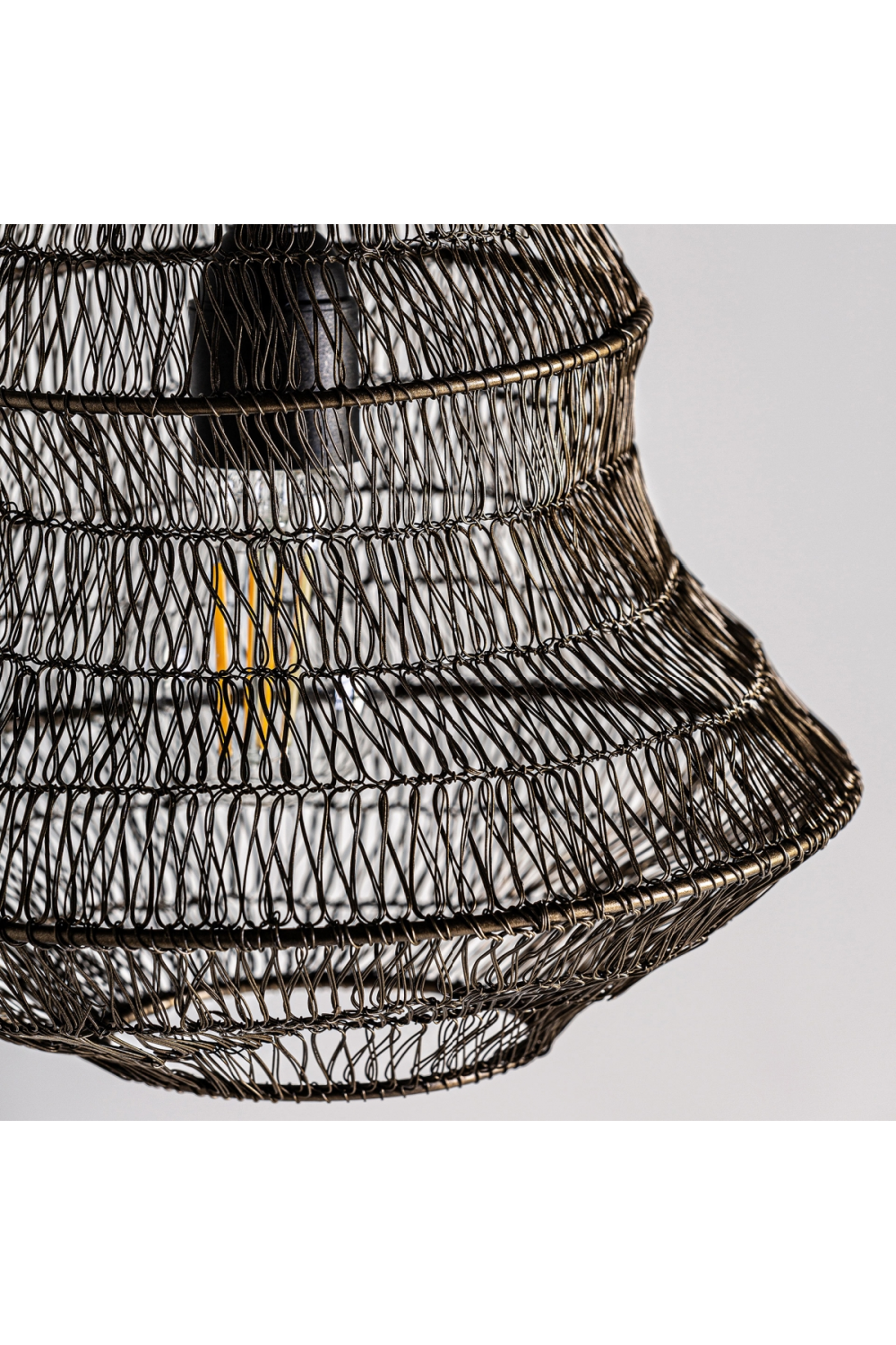 Black Iron Twine Pendant Light | Vical Home | Oroa.com