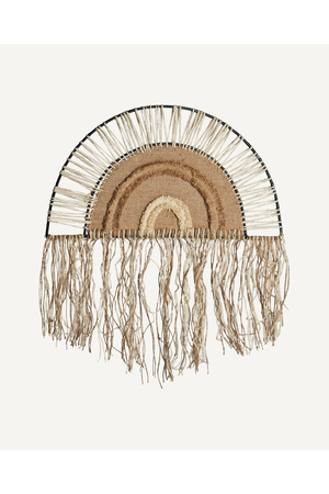 Jute Fringe Wall Decor | Vical Home Whil | Oroa.com