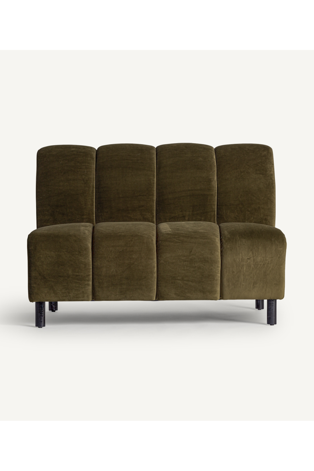 Green Velvet Central Modular Sofa | Vical Home Shul | Oroa.com