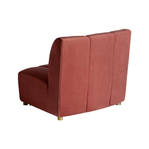  Pink Velvet Modular Sofa | Oroa.com
