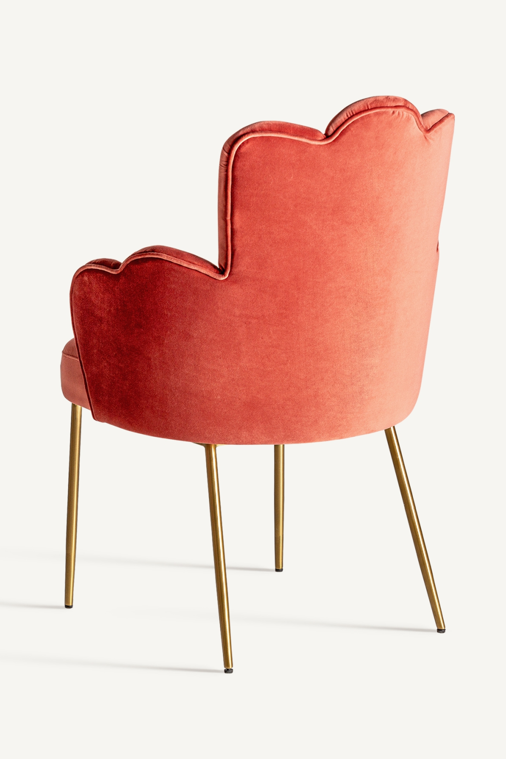 Pink Velvet Accent Chair | Vical Home Krupa | Oroatrade.com