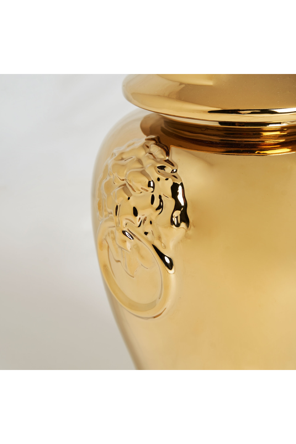 Gold Ceramic Vase S | Vical Home Lua | Oroatrade.com