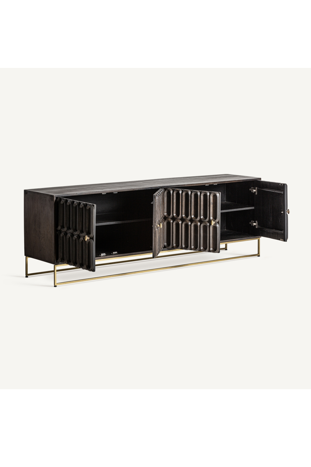 Embossed 4-Door Media Unit | Vical Home Emly | Oroa.com