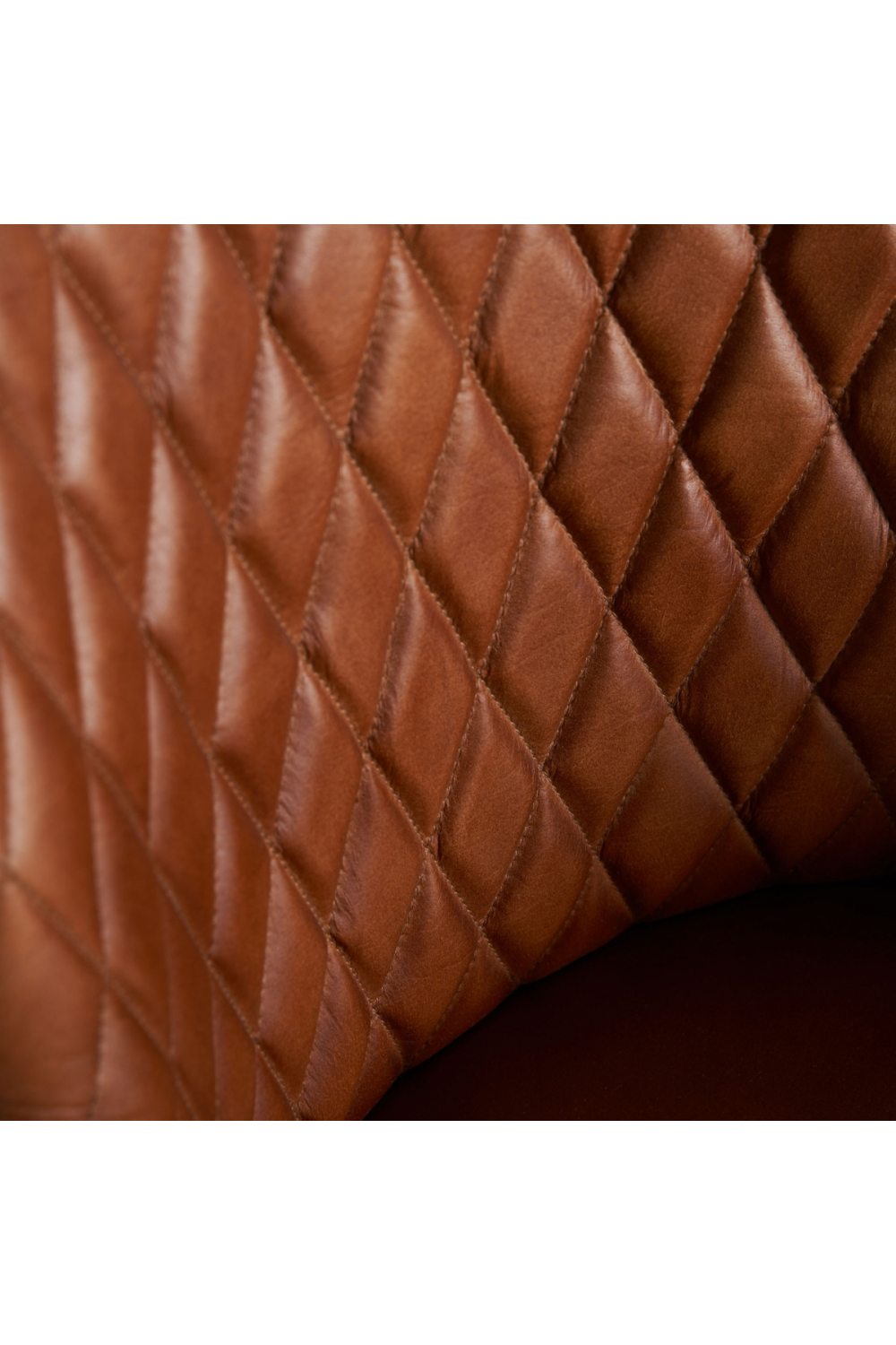 Brown Leather Desk Chair | Vical Home Tullow | Oroatrade.com