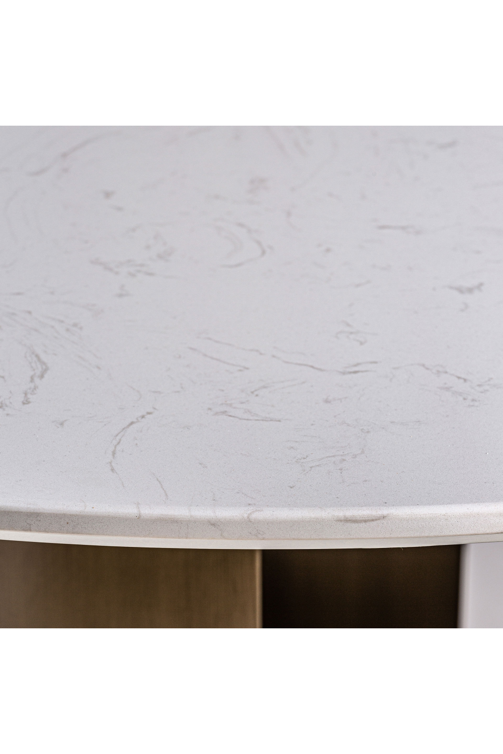 Gray Stone Round Dining Table | Vical Home Vimperk | Oroa.com