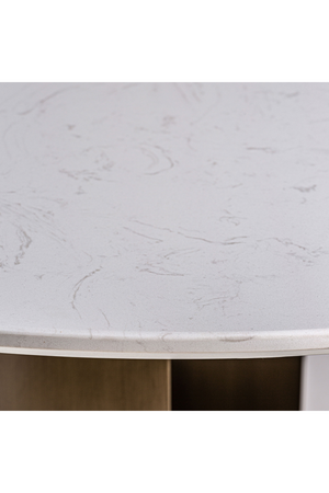 Gray Stone Round Dining Table | Vical Home Vimperk | Oroa.com