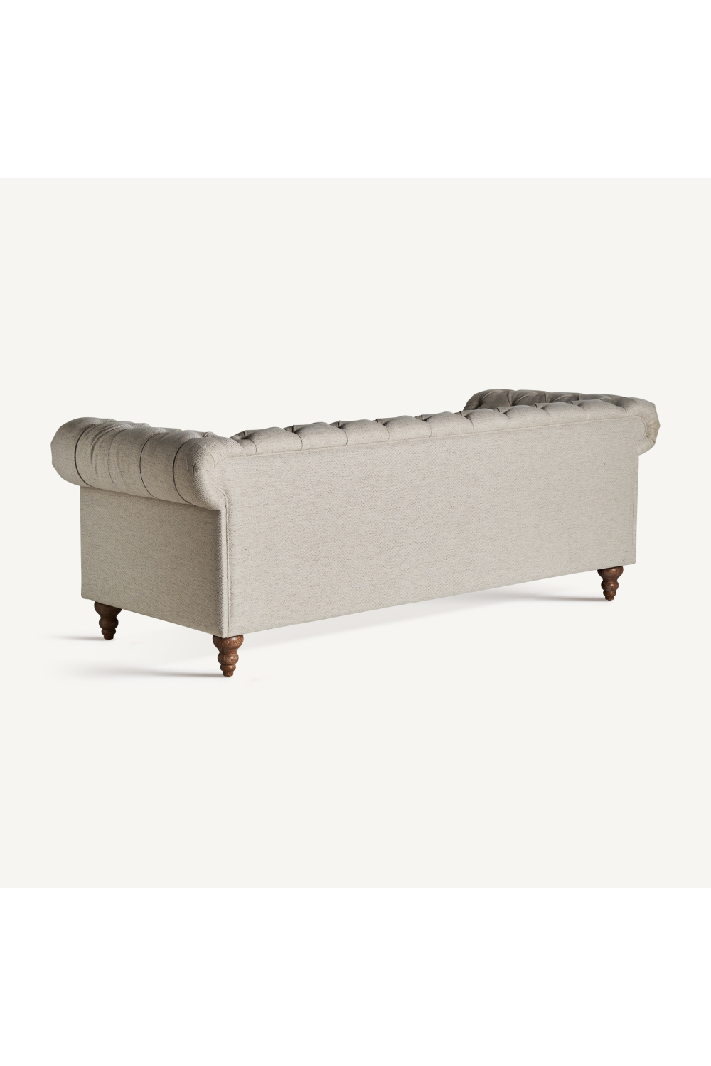 Gray Velvet Chesterfield Sofa | Vical Home Blamont | Oroa.com