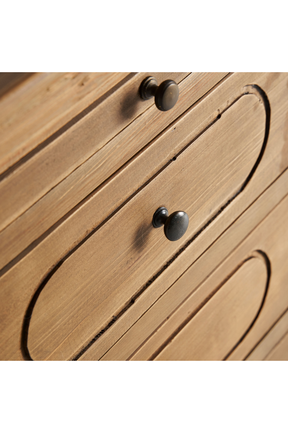 Hexagonal Patterned 4-Door Sideboard | Vical Home Lavik | Oroa.com