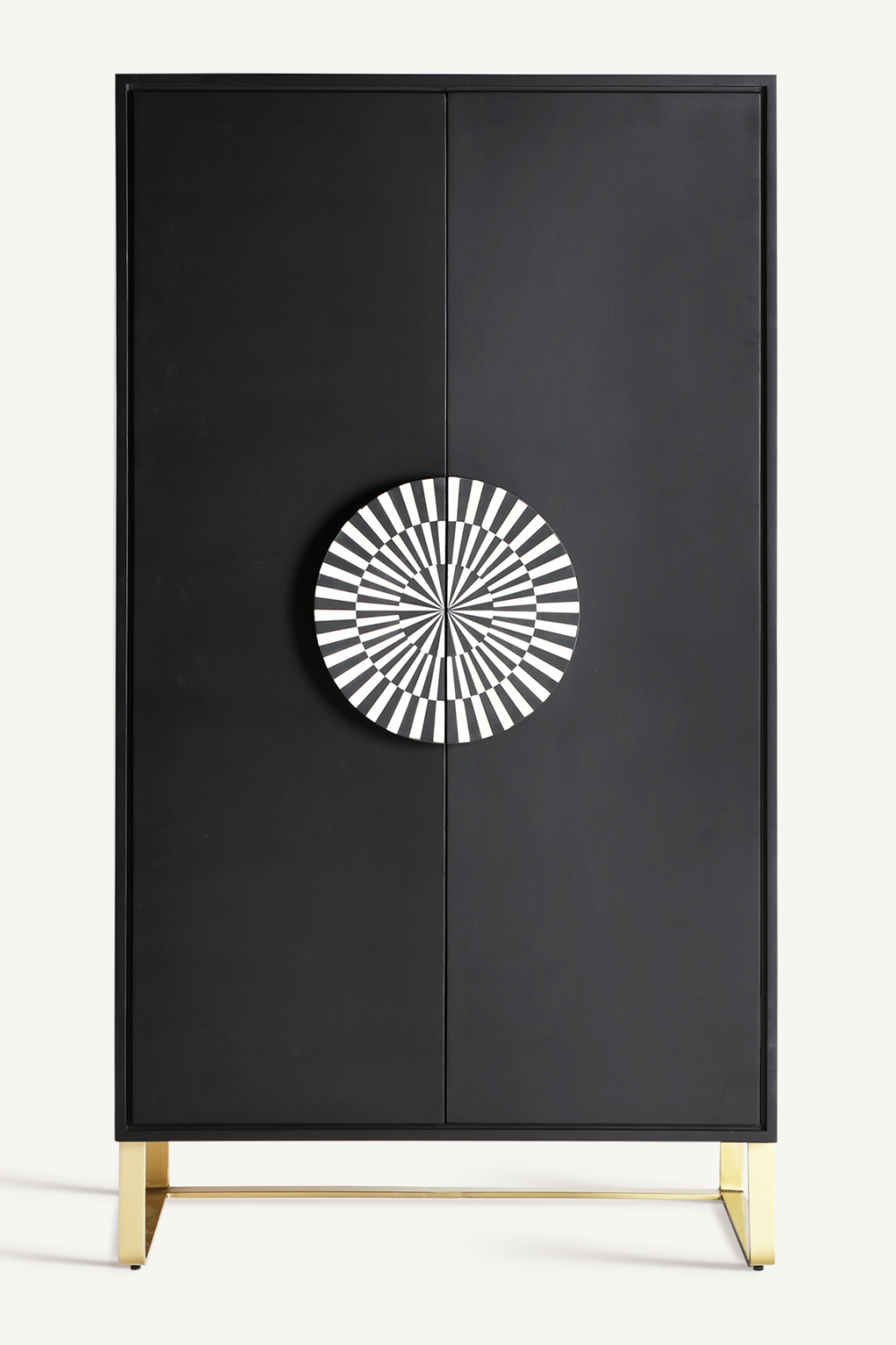 Black Japanese-Inspired Cabinet | Vical Home Gatsby | Oroa.com