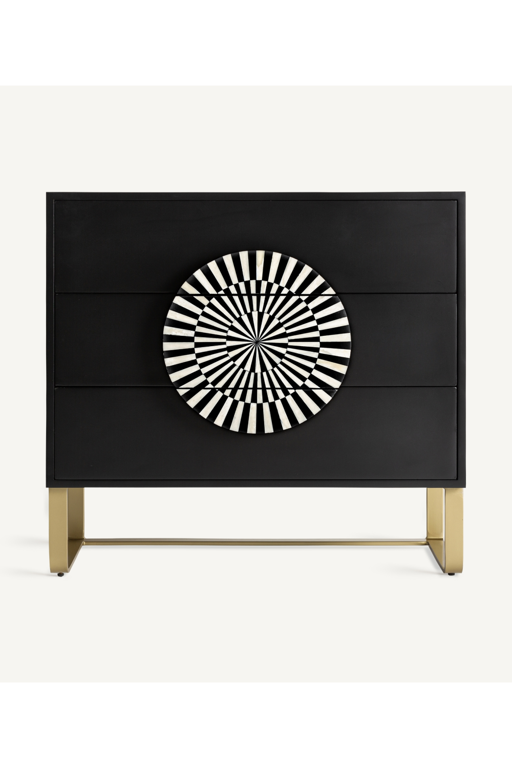 Art Deco 3-Drawer Chest | Vical Home Gatsby | Oroa.com