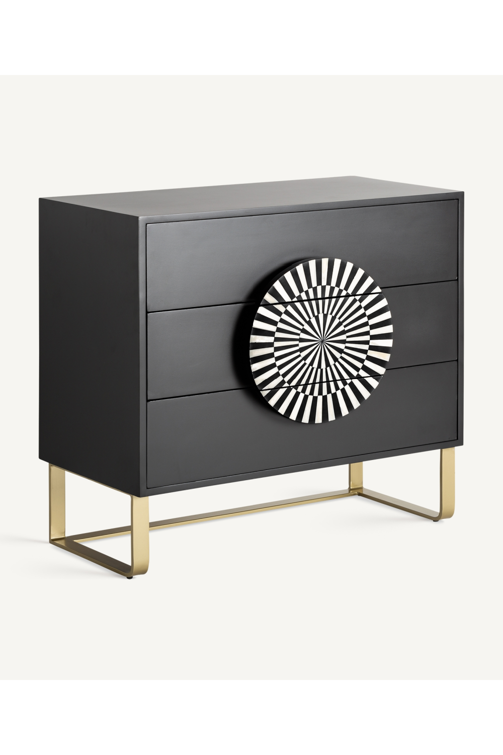 Art Deco 3-Drawer Chest | Vical Home Gatsby | Oroa.com