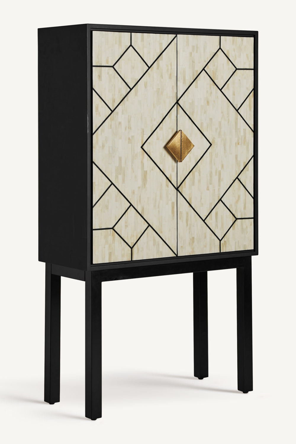 Bone-Detailed Modern Cabinet | Vical Home Charmes | Oroa.com