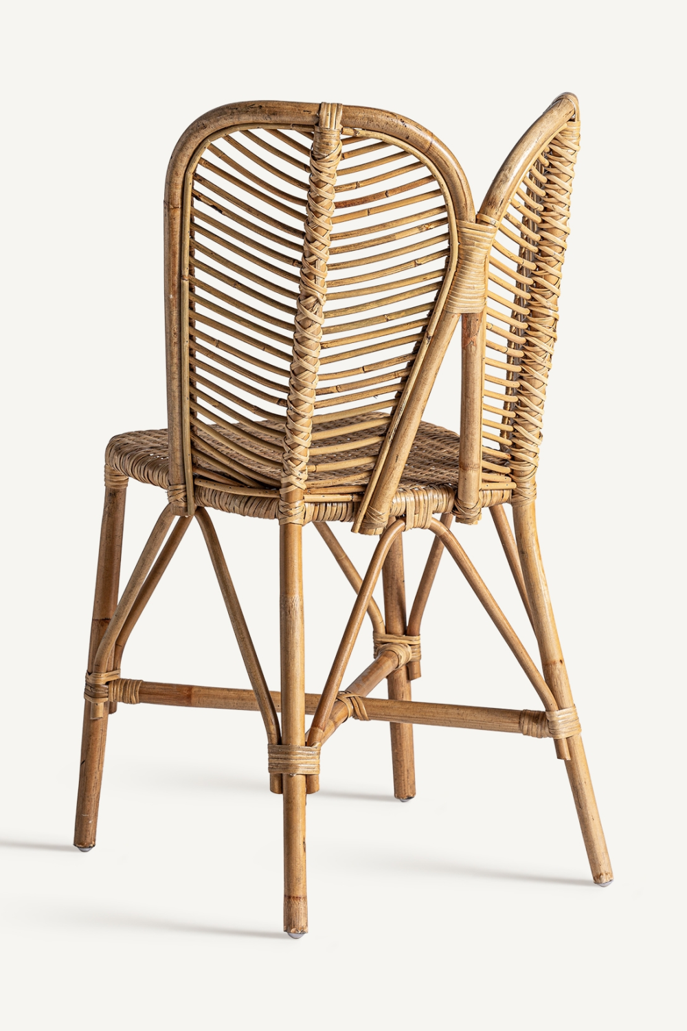 Rattan Double-Back Accent Chair | Vical Home Noale | Oroa.com