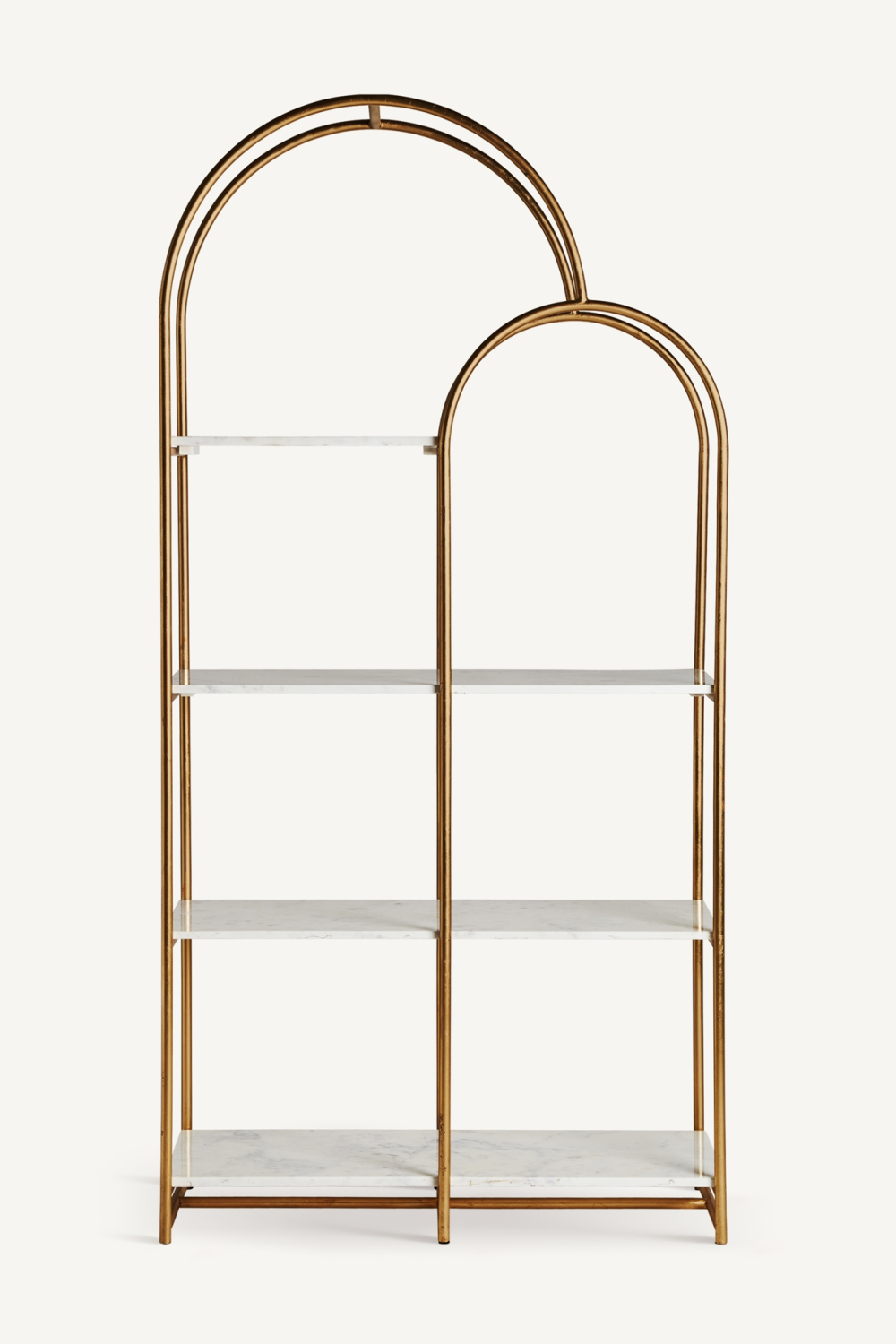 Gold Arched Iron Bookshelf | Vical Home Sursee | Oroa.com