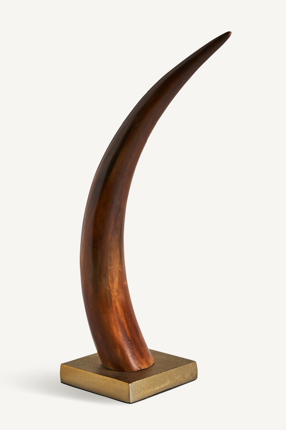 Brown Horn Decor Figure L | Vical Home Panya | Oroatrade.com