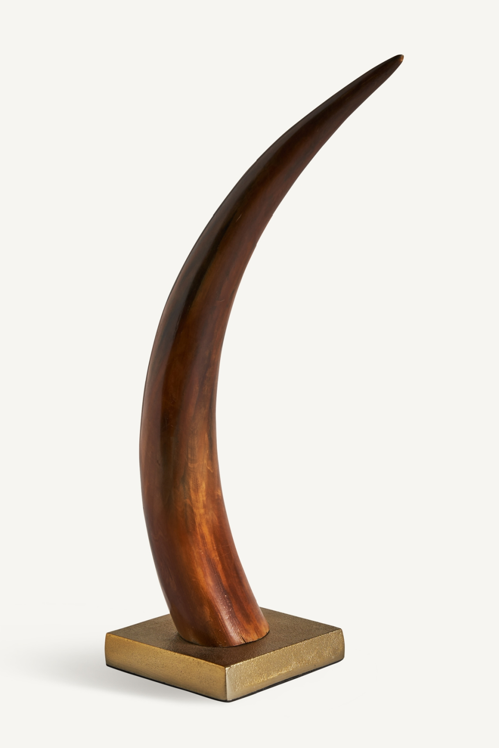 Brown Horn Decor Figure L | Vical Home Panya | Oroa.com