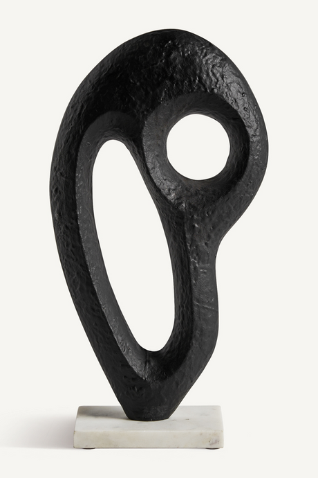 Black Hollowed Decor Figure (2) | Vical Home Messier | Oroa.com