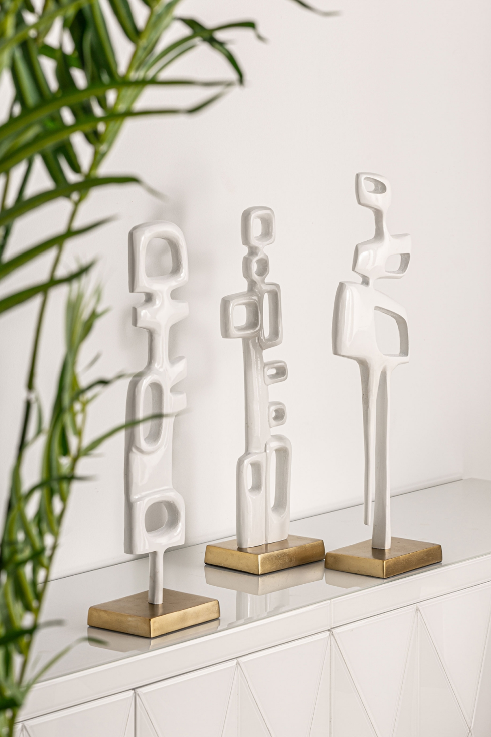 White Contemporary Decor Figure | Vical Home Hubble | Oroa.com