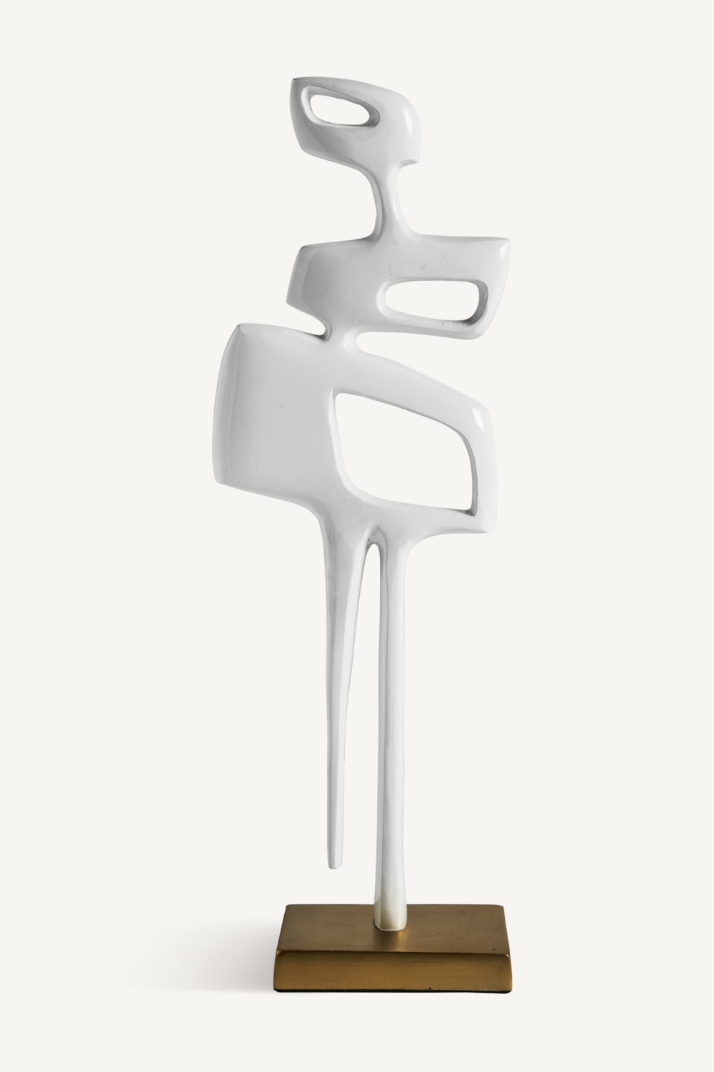 White Contemporary Decor Figure (2) | Vical Home Hubble | Oroa.com