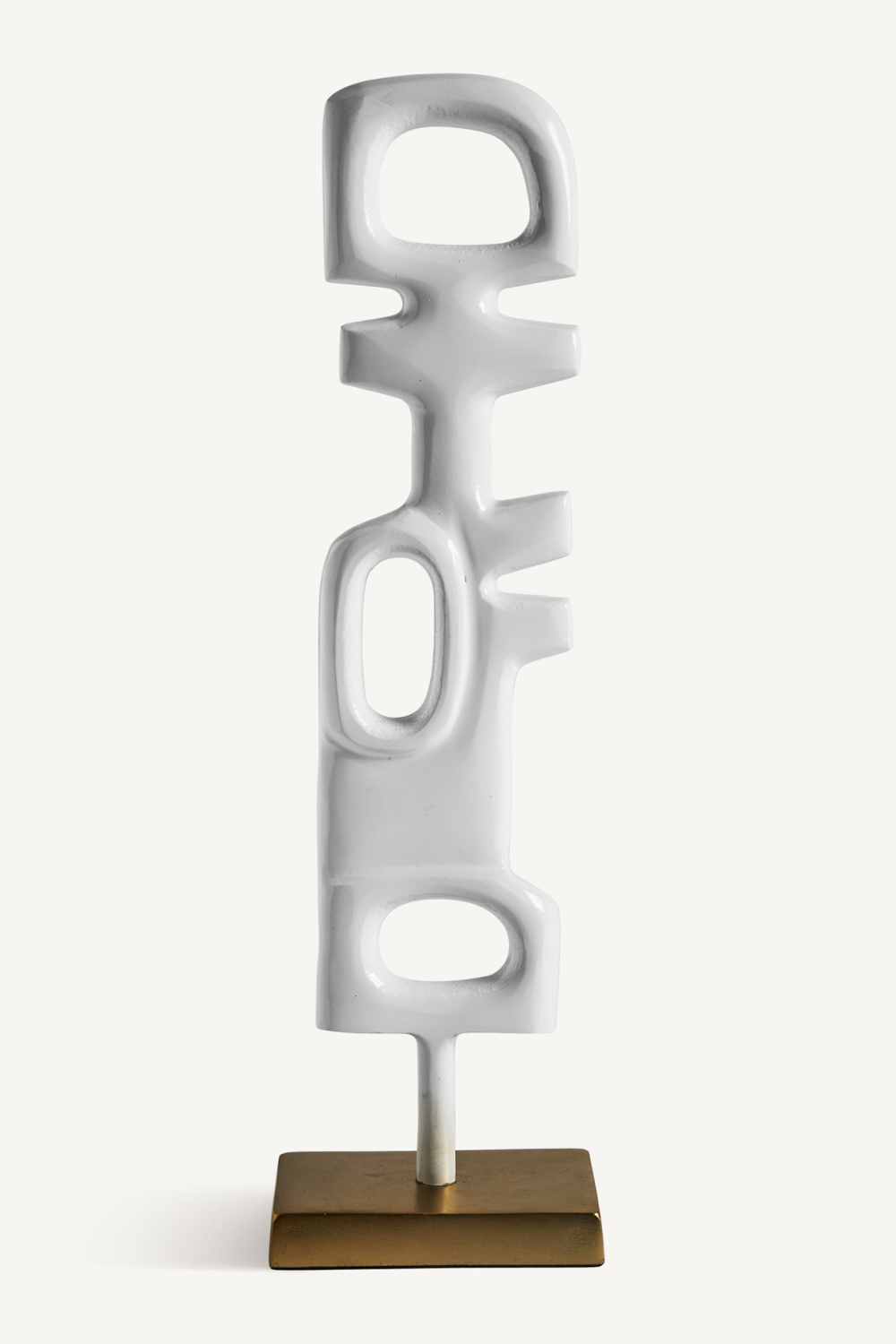 White Modern Abstract Decor (2) | Vical Home Hubble | Oroa.com