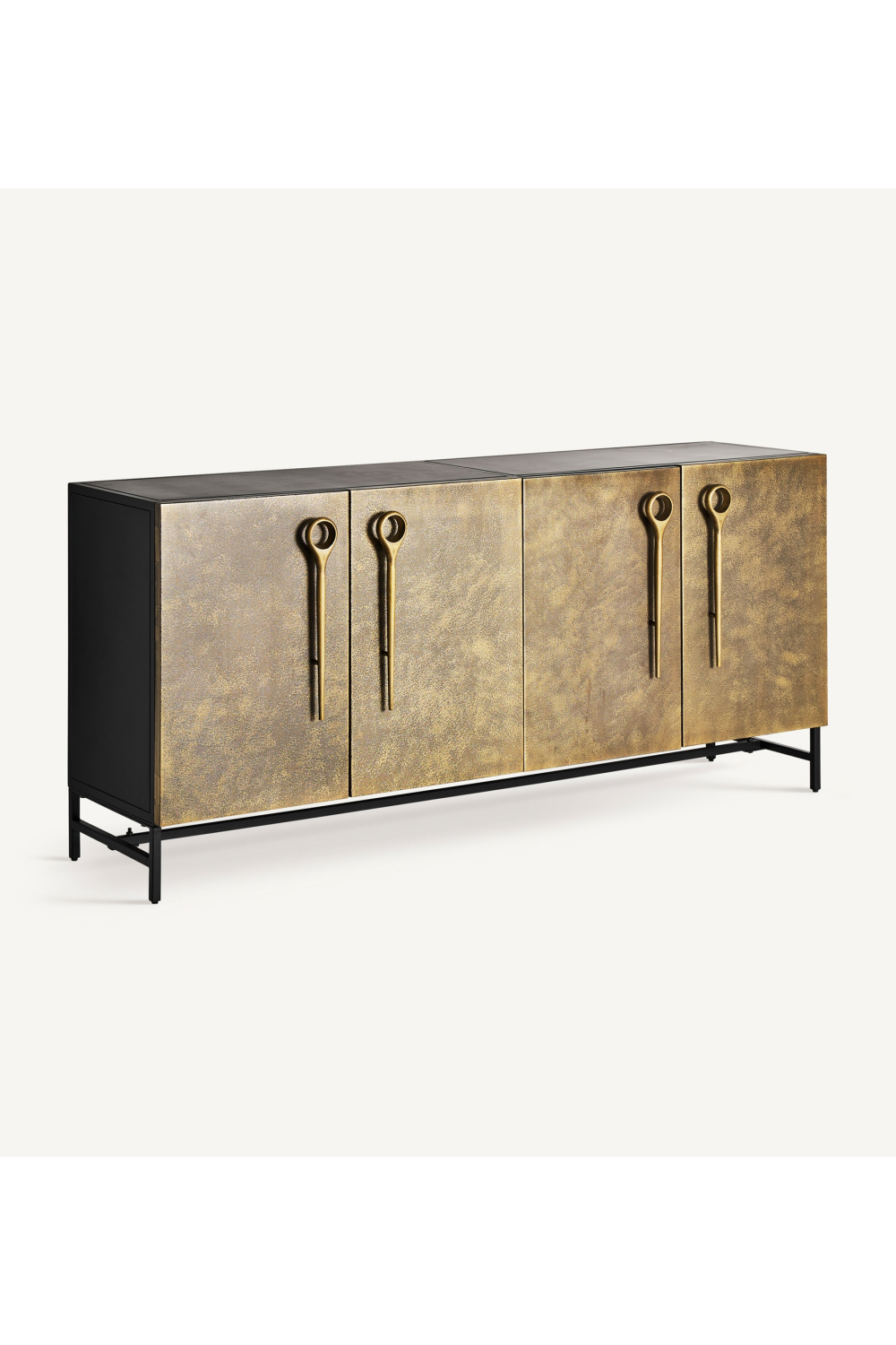 Antique Gold 4-Door Sideboard | Vical Home Bouloire | Oroa.com