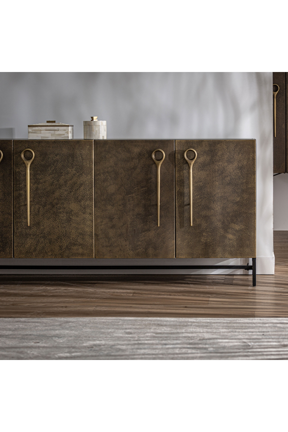 Antique Gold 4-Door Sideboard | Vical Home Bouloire | Oroa.com