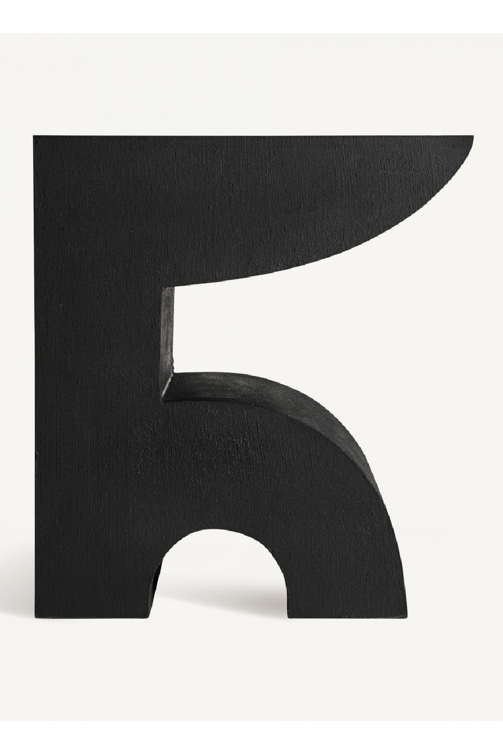   Black Concrete Side Table | Oroa.com