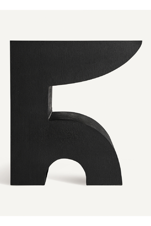   Black Concrete Side Table | Oroa.com