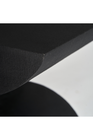  Black Concrete Side Table | Oroa.com