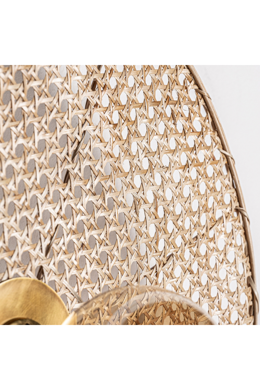 Rattan Round Wall Lamp | Vical Home Macey | Oroa.com