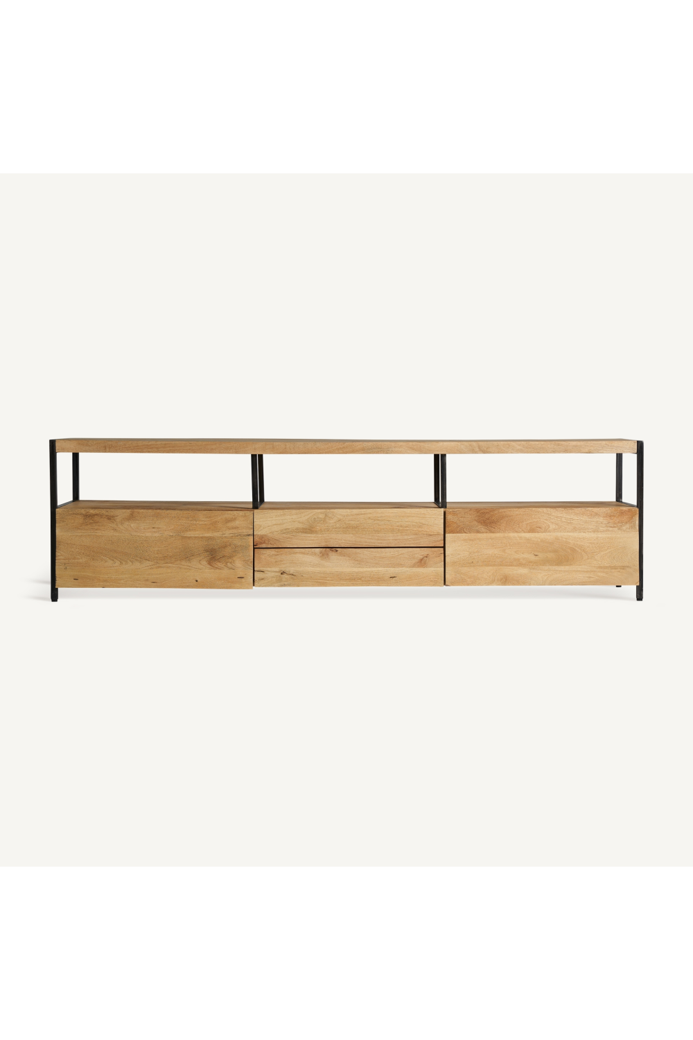 Wooden 2-Door Media Unit | Vical Home Celle | Oroa.com