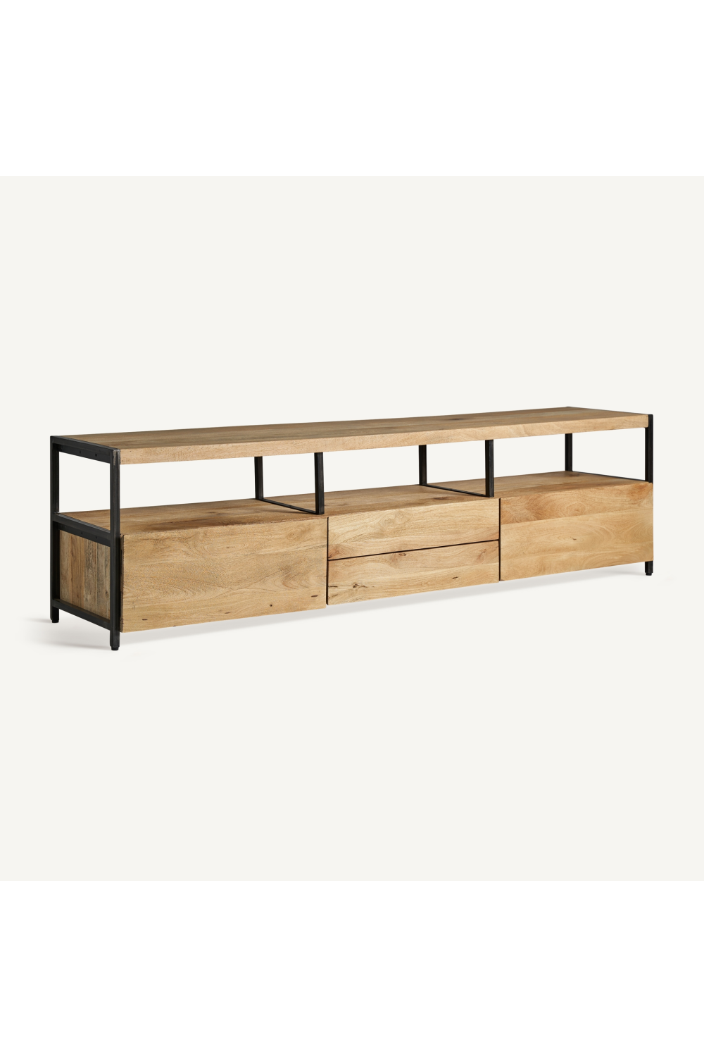 Wooden 2-Door Media Unit | Vical Home Celle | Oroa.com