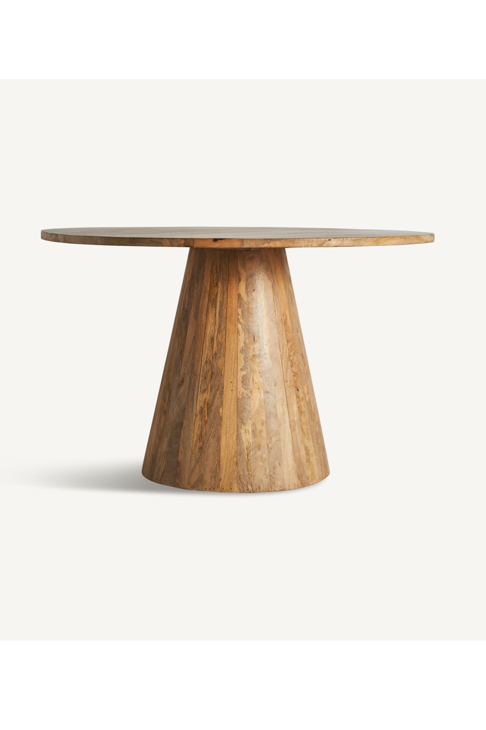   Round Mango Wood Dining Table | Oroa.com