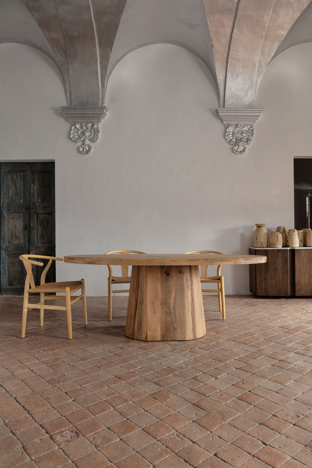 Mango Wood Oval Dining Table | Vical Home Mersch | Oroa.com