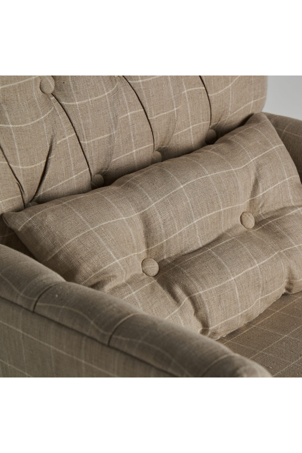 Beige Tufted Armchair | Vical Home Morbier | Oroatrade.com