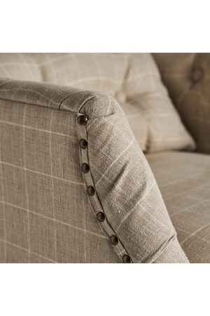 Beige Tufted Armchair | Vical Home Morbier | Oroa.com