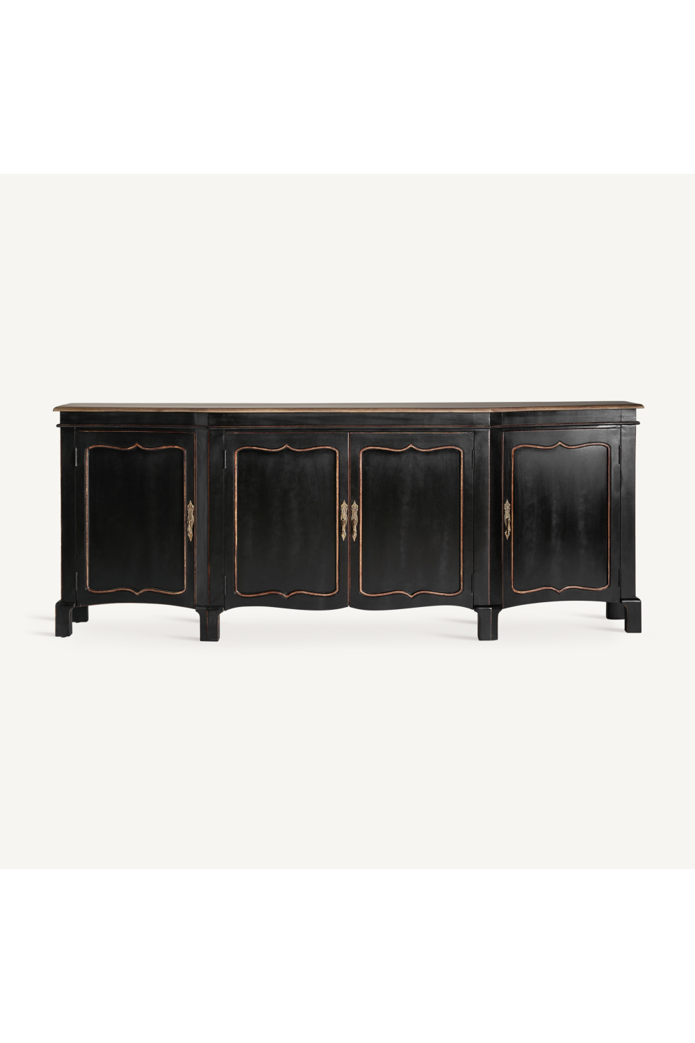 Black Mango Wood Classic Sideboard | Vical Home Jussac | Oroa.com