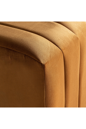 Velvet Channeled Ottoman | Vical Home Marsa | Oroa.com