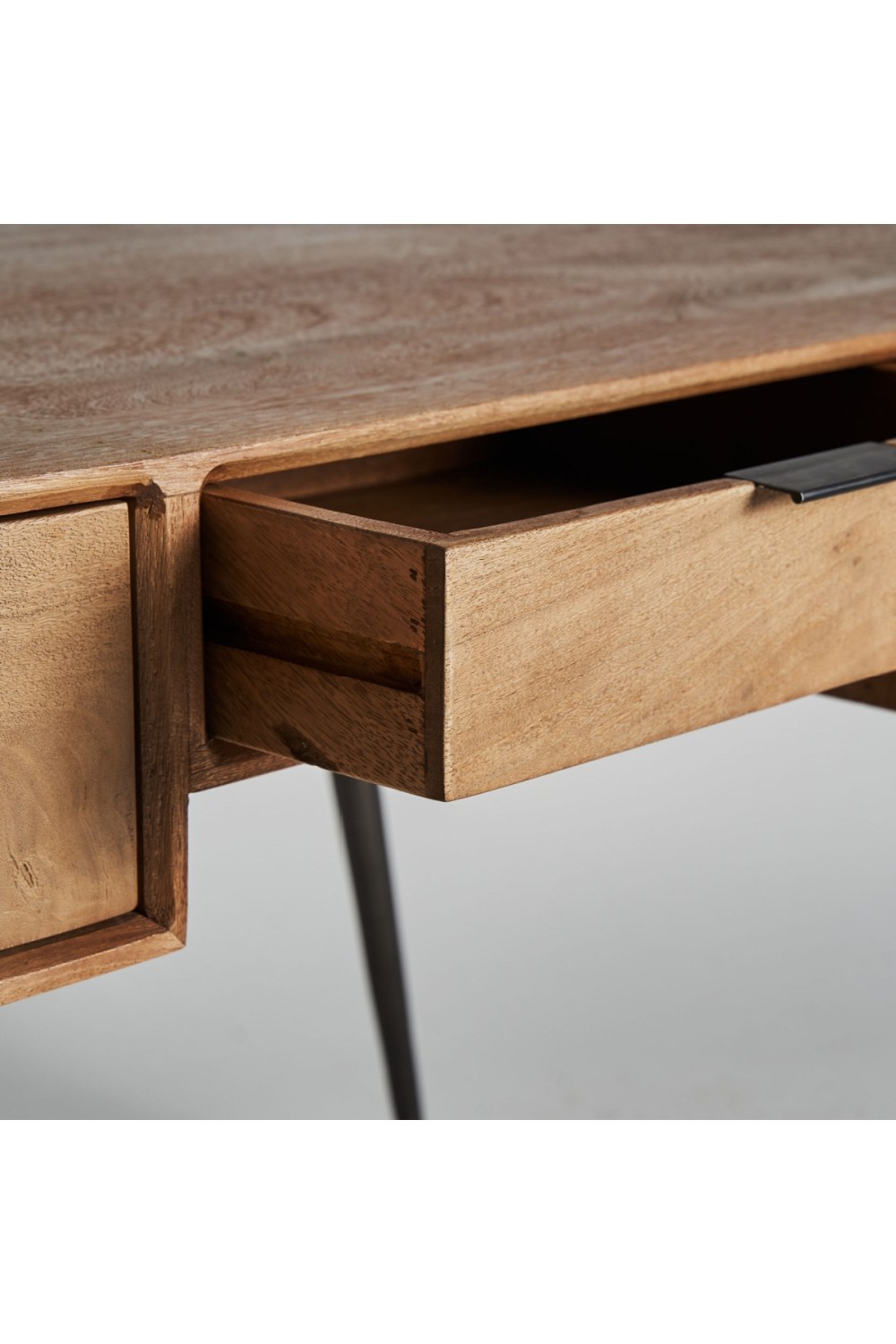 Mango Wood 3-Drawer Desk | Vical Home Sered | Oroa.com