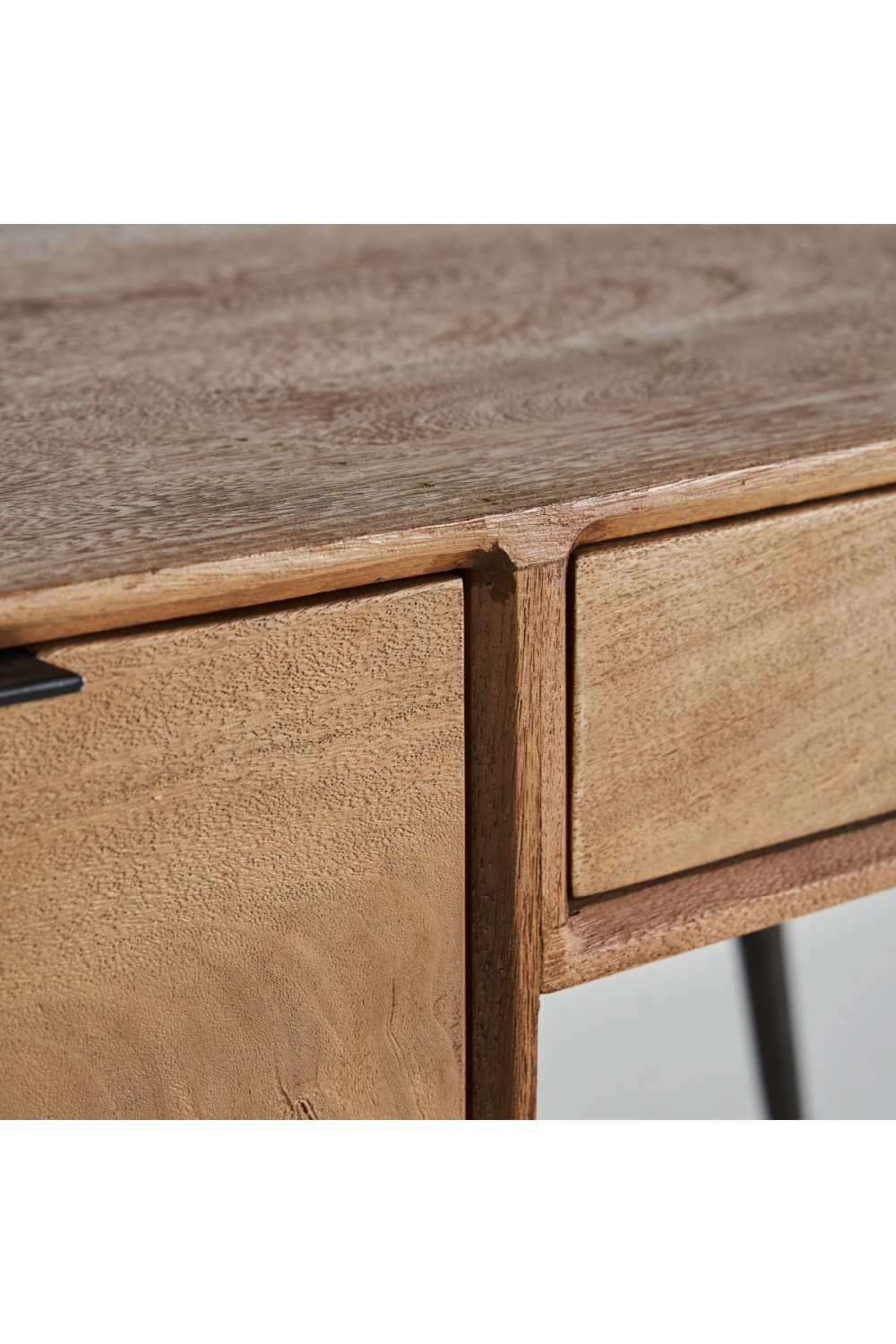 Mango Wood 3-Drawer Desk | Vical Home Sered | Oroa.com