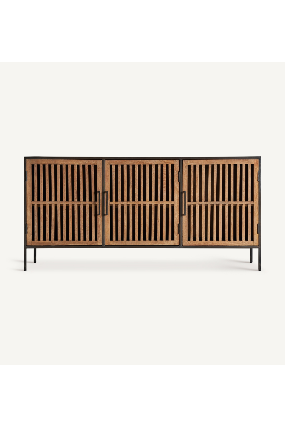 Mango Wood Slatted Sideboard | Vical Home Gaffney | Oroa.com