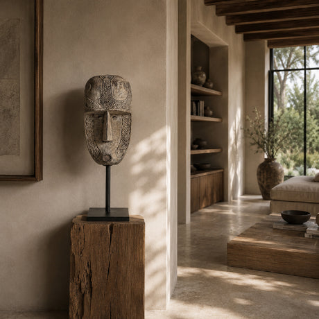   Aged Tropical Wood Decorative Figure | Oroa.com