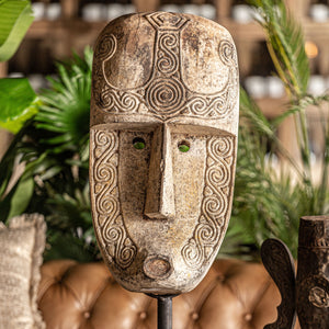   Aged Tropical Wood Decorative Figure | Oroa.com