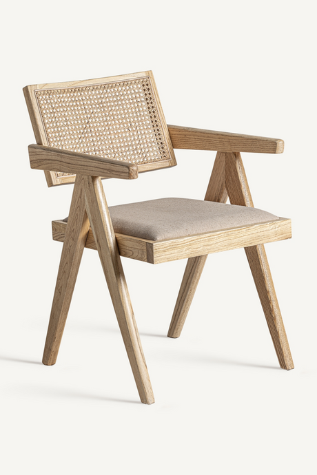 Rattan Cane Dining Chair | Vical Home Cieza | Oroa.com