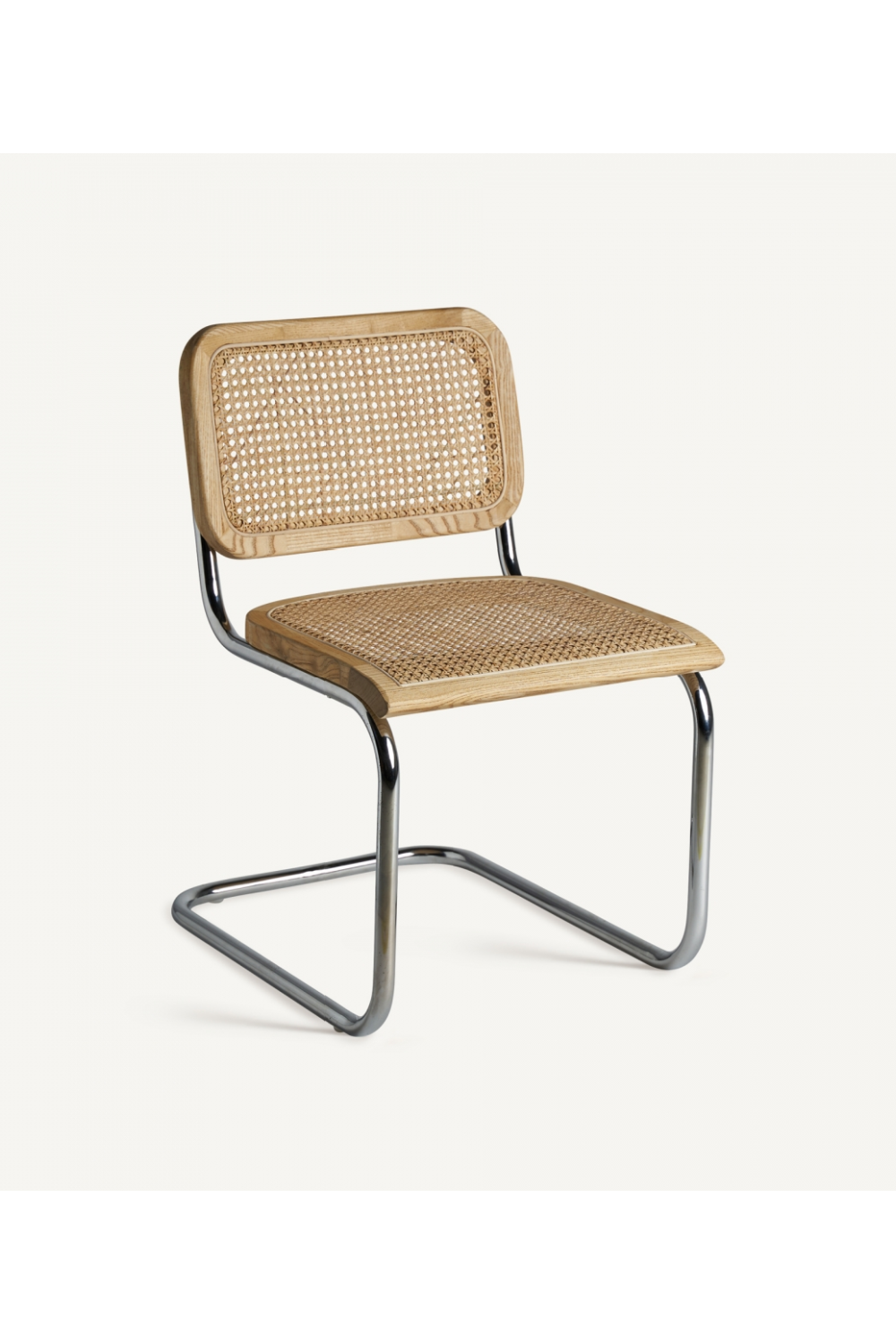 Rattan Cane Cantilevered Dining Chair | Vical Home Sins | Oroatrade.com