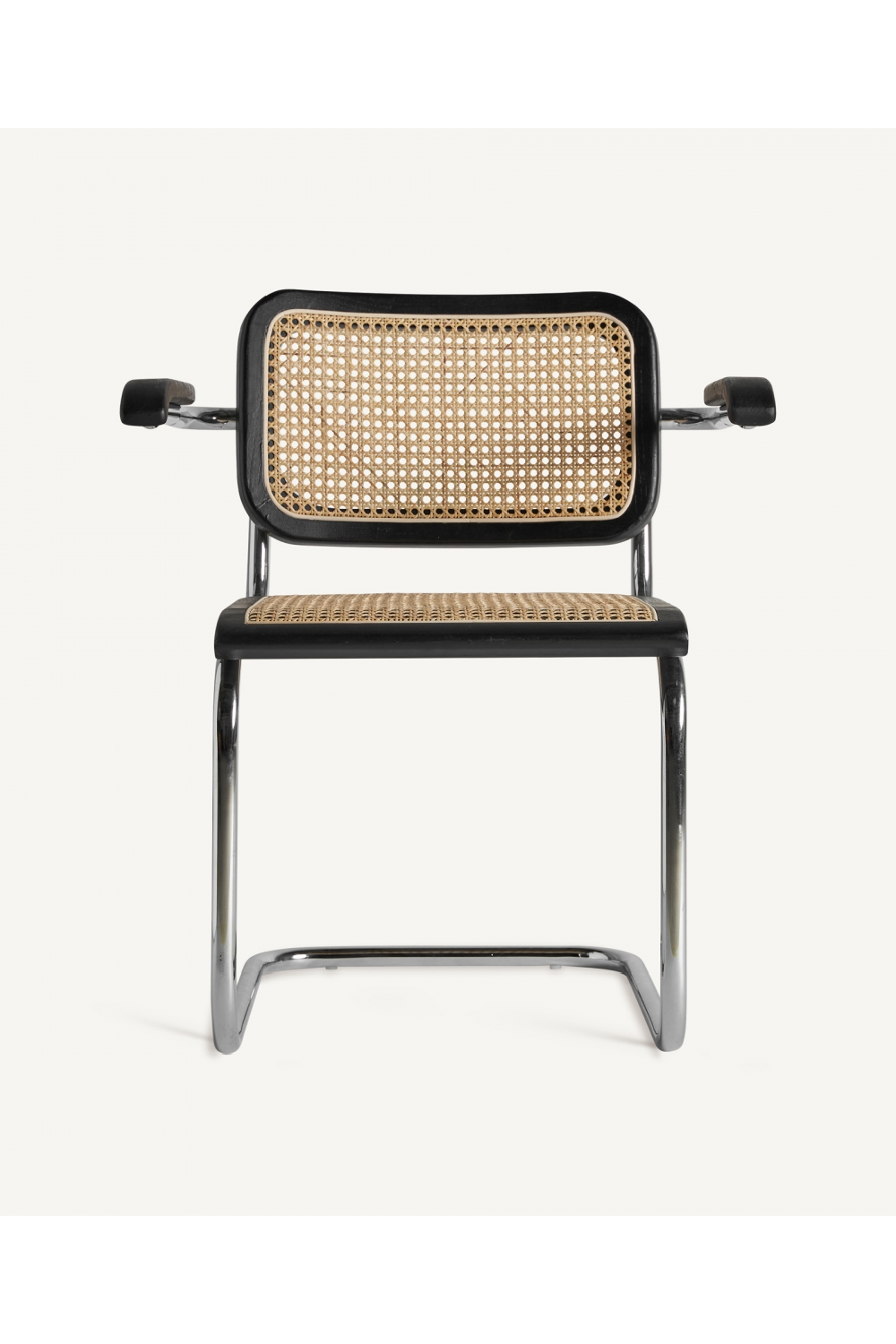 Rattan Cane Cantilevered Armchair | Vical Home Sins | Oroatrade.com