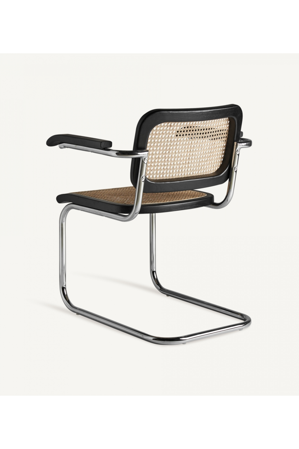 Rattan Cane Cantilevered Armchair | Vical Home Sins | Oroatrade.com