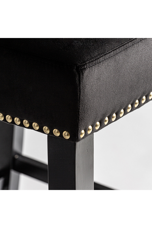 Black Velvet Barstools (2) | Vical Home Dachwig | Oroa.com